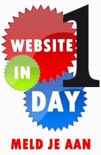 Goedkope website - Website in 1 dag!