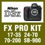 Nikon D3x Digital Slr Camera Body + Pro Fx Kit