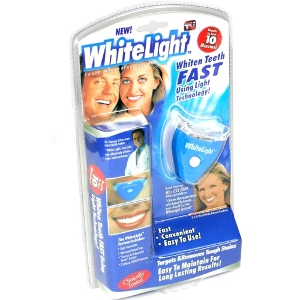 Makkelijk thuis uw tanden bleken met Whitelight!