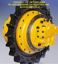 Rupsmotor,eindaandrijving, minigraver graafmachine 