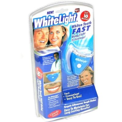 Mooie witte tanden binnen 10 minuten met White light...