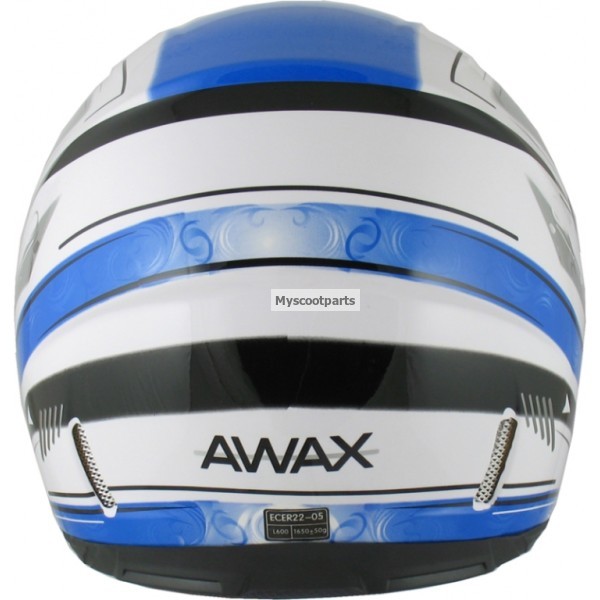 AWAX integraalhelm Daytona blauw NU 69,95