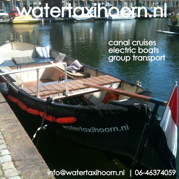 Watertaxi vanaf diverse parkeergelegenheden in Hoorn