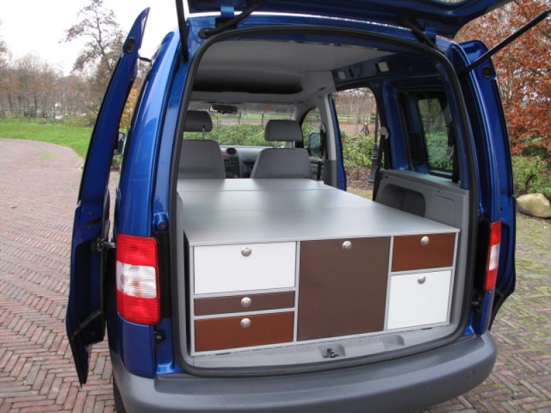 MAC Box, Modulaire Auto Camperbox (keuken & bed modules)