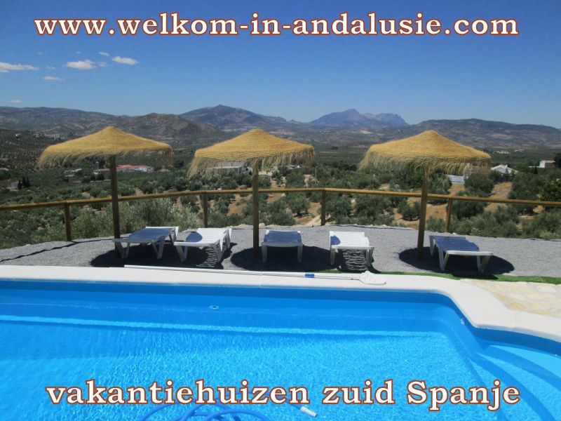 Spanje, andalusie, vakantieverblijven te huur met zwembaden