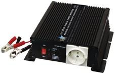 12Vdc/230Vac OMVORMER voor auto/boot/camper/caravan/tuinhuisje