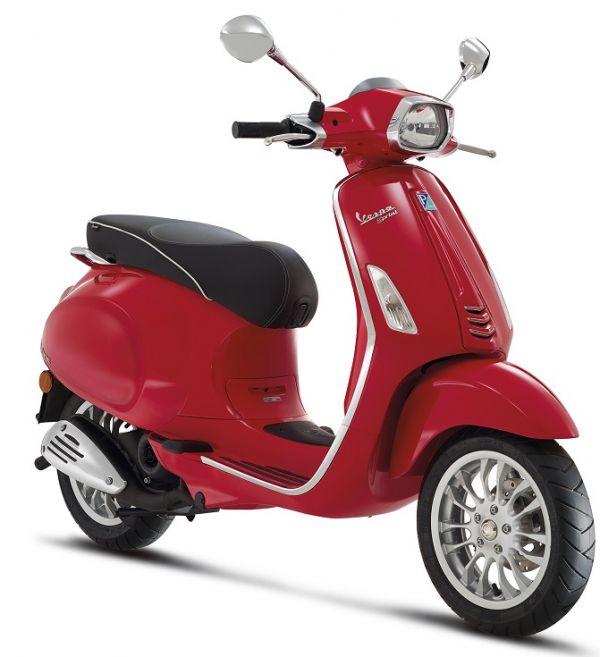Vespa Primavera,Sprint per mnd of in 2016 