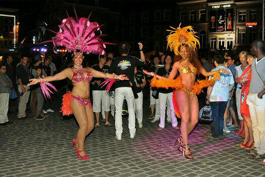 Samba-show, Samba-danseressen Samba Brazil