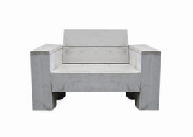Stoel steigerhout  109,99