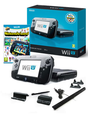 Nintendo Wii U Premium 32GB + Gratis Game Aanbieding