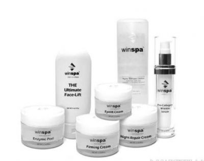 WinSpa wellness producten, dagcreme, gezichtsverzorging 